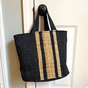 James Perse Playa Striped Hemp Tote